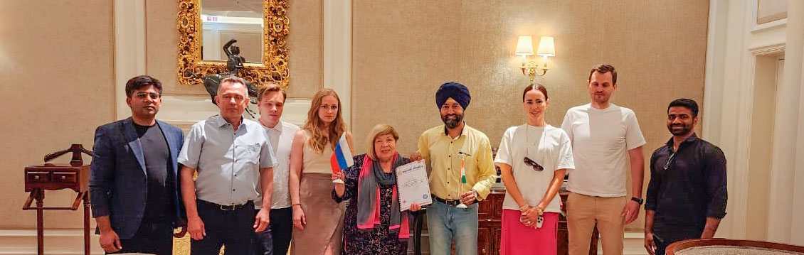 Деловой этап эстафеты программы «Народы БРИКС выбирают жизнь» в России приобретает индийских бизнес-партнеров
